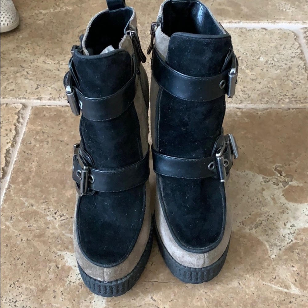 BCBG Generation Buckled Boots - Picture 3 of 4